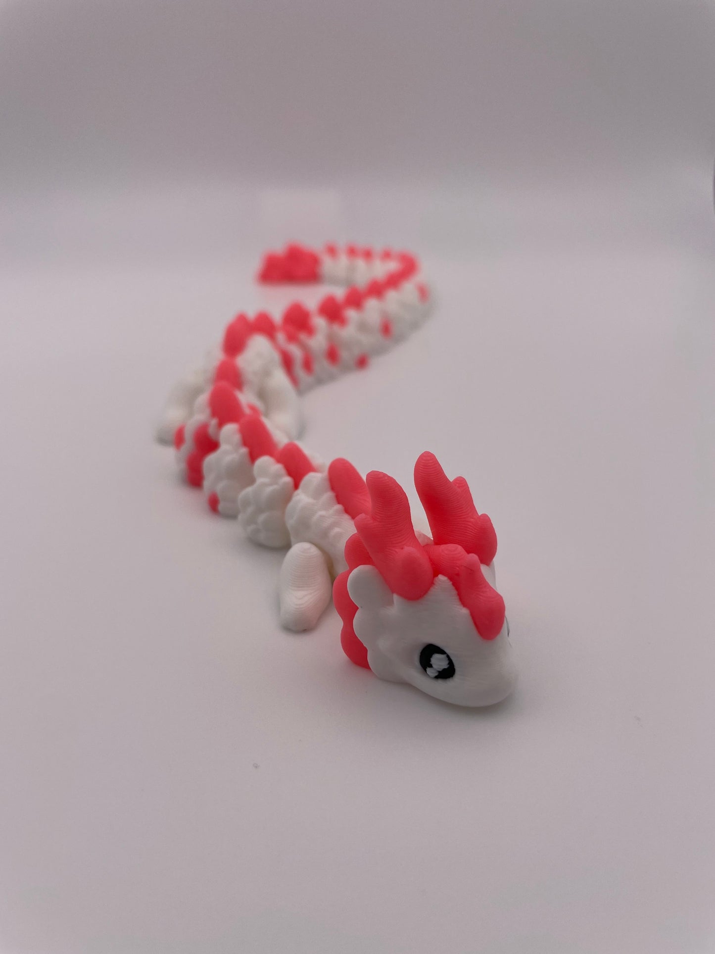 3D Printed Kaida Little Dragon (Multiple Colors: Pink, Blue, Green, Yellow, & More)