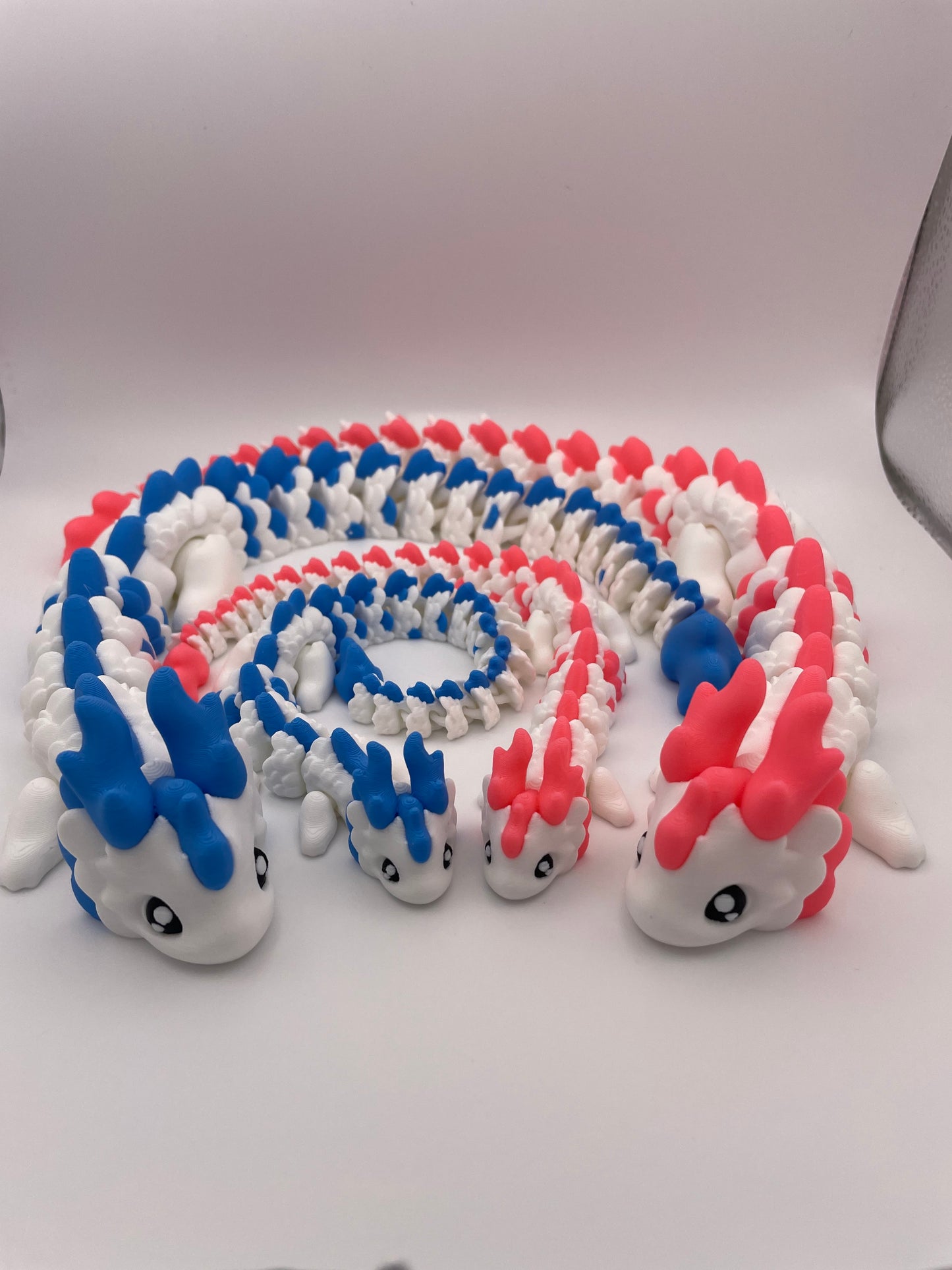 3D Printed Kaida Little Dragon (Multiple Colors: Pink, Blue, Green, Yellow, & More)