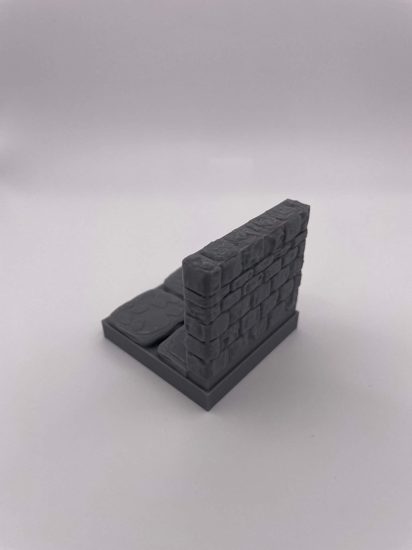 3D Printed Wall on Tile for Tabletop Games