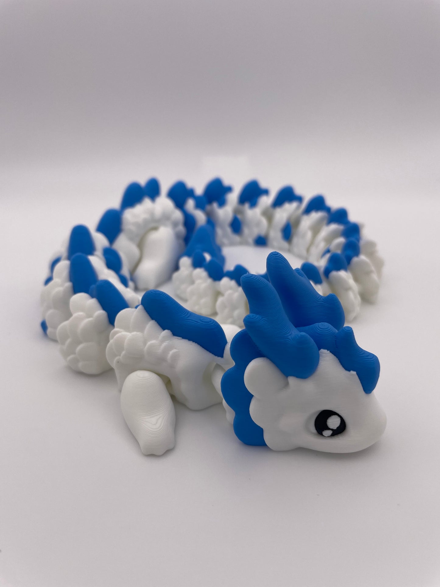 3D Printed Kaida Little Dragon (Multiple Colors: Pink, Blue, Green, Yellow, & More)