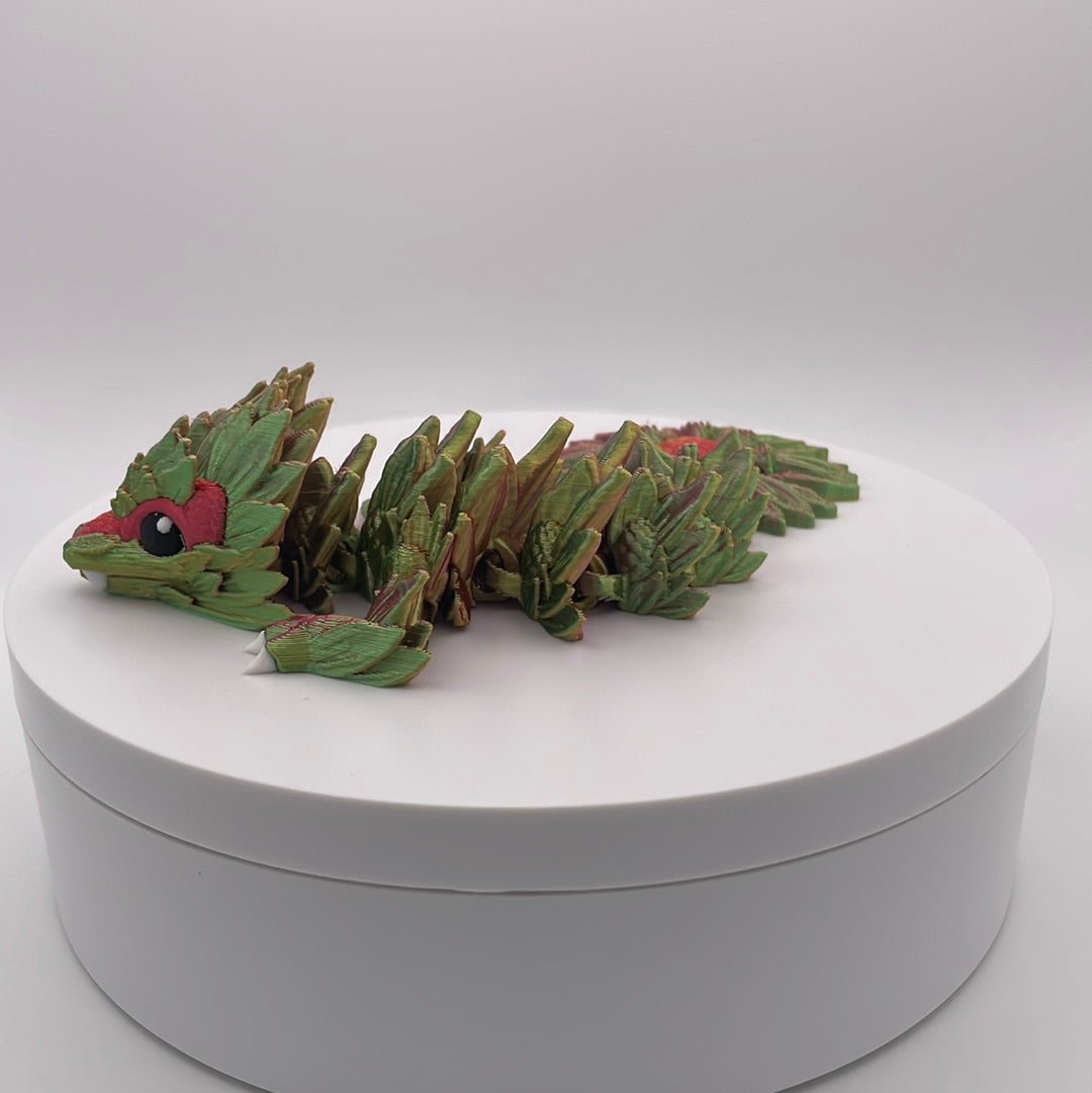 3D Printed Sunflower Dragon Figure