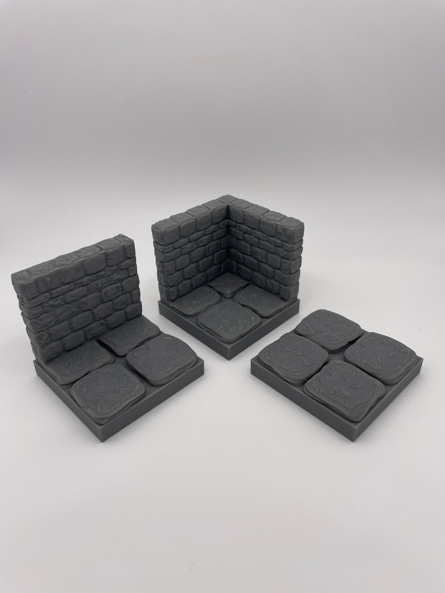 3D Printed Dungeon Sample Pack (3 Pieces)
