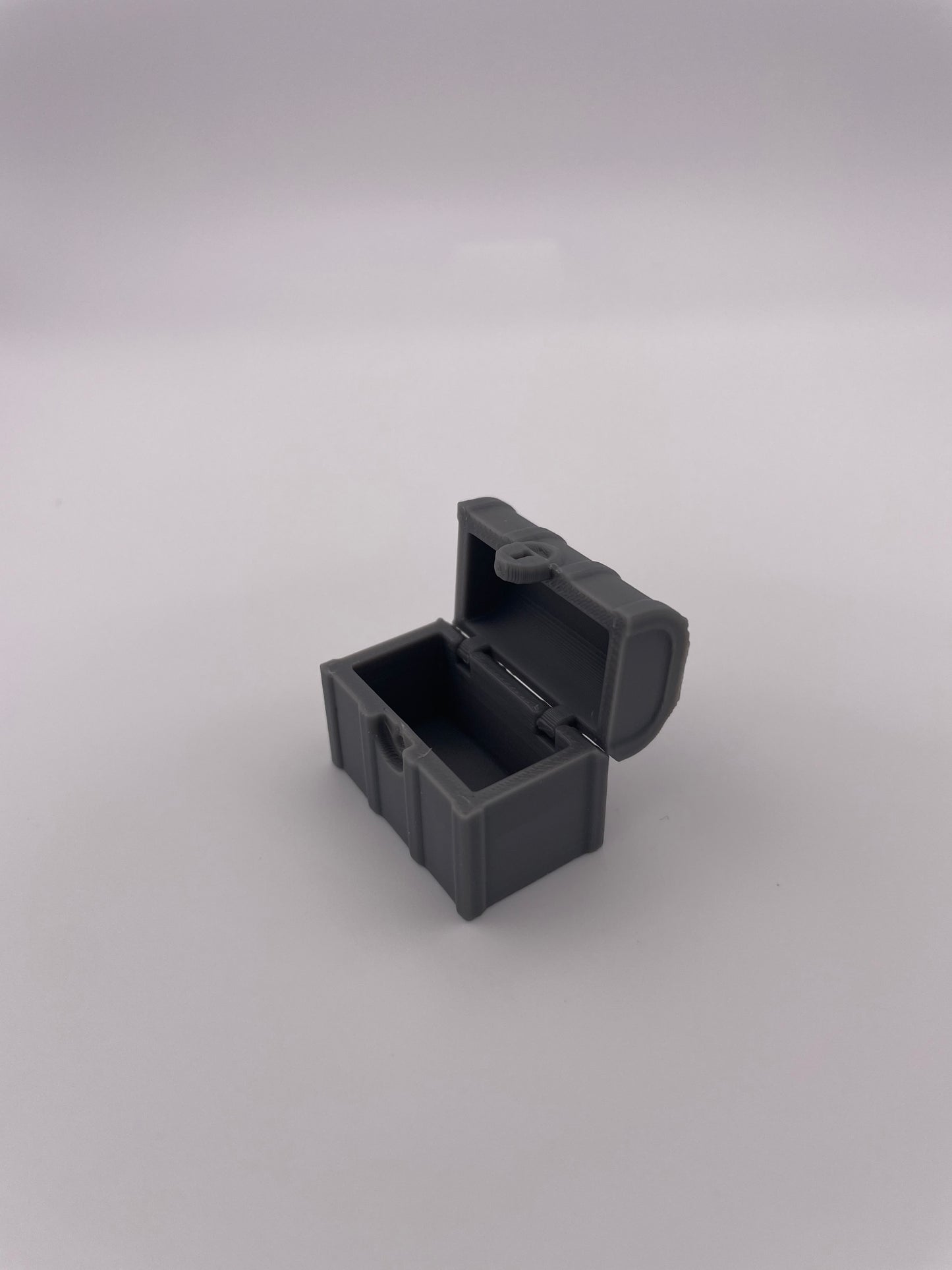3D Printed Treasure Chest for Tabletop Games