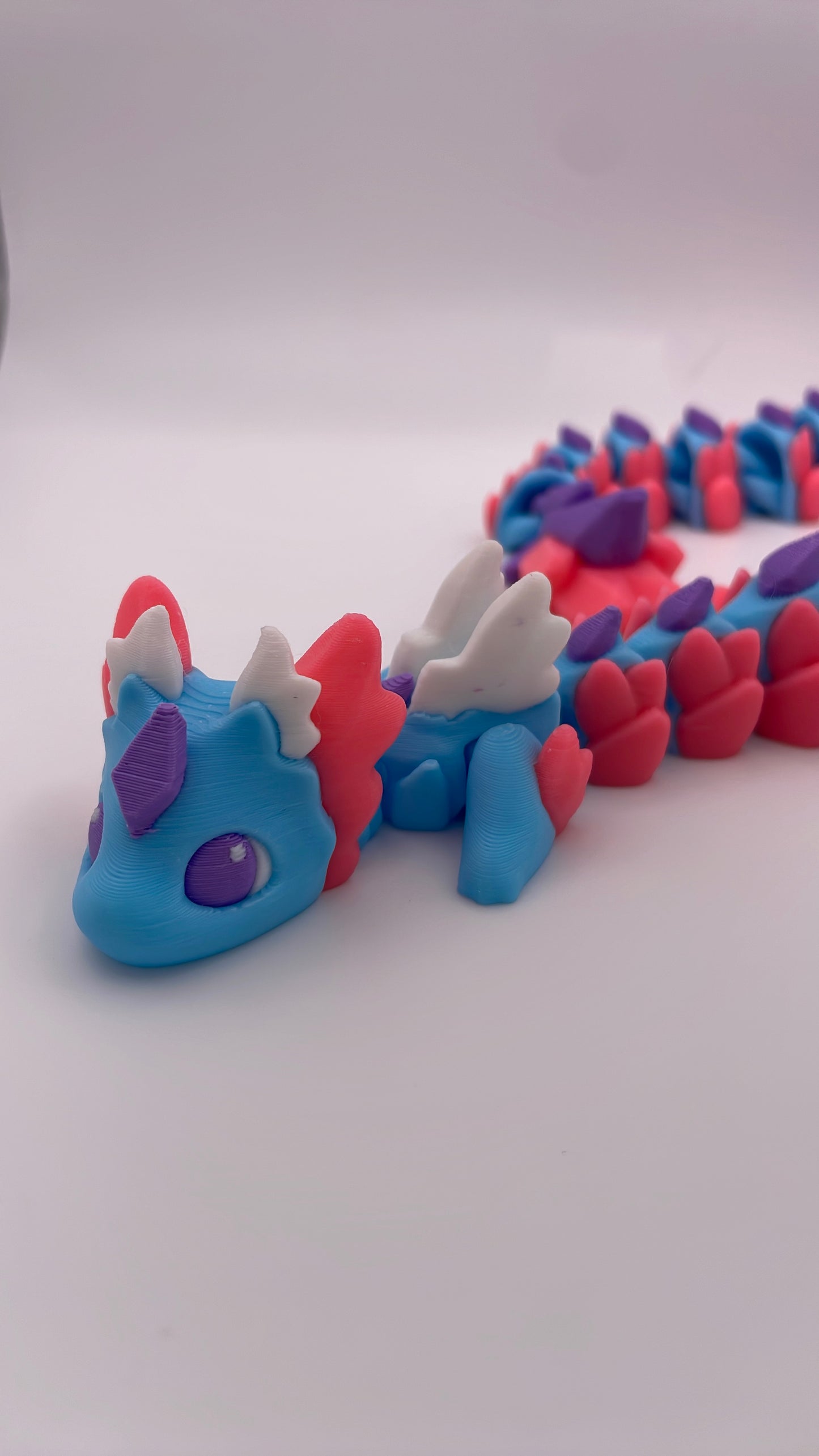 3D Printed Rubi Dragon (Fidget Toy)