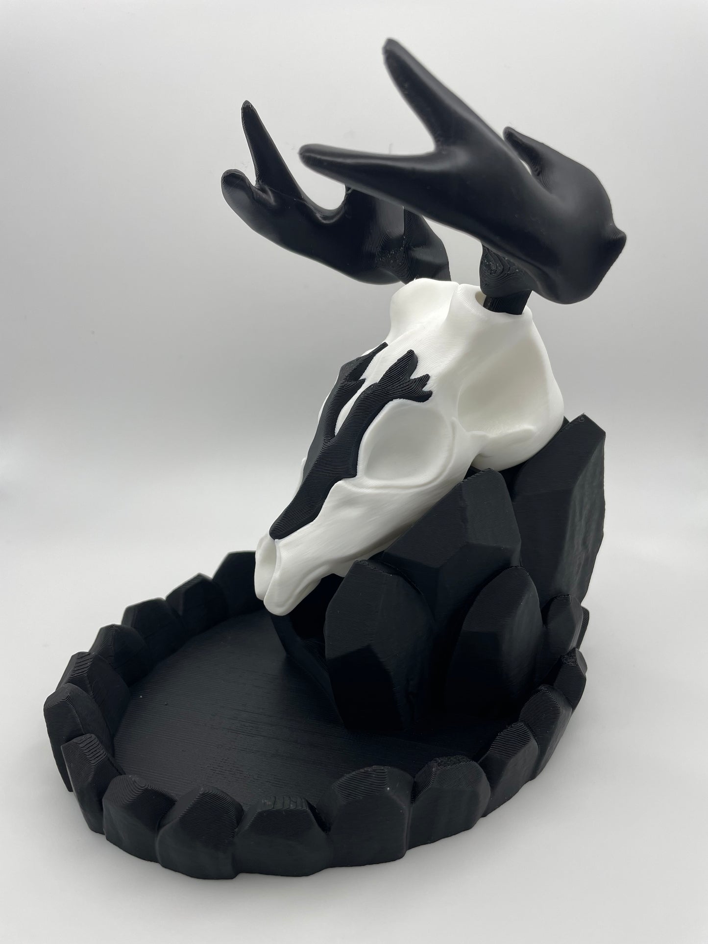 3D Printed Deer Skull Dice Tower