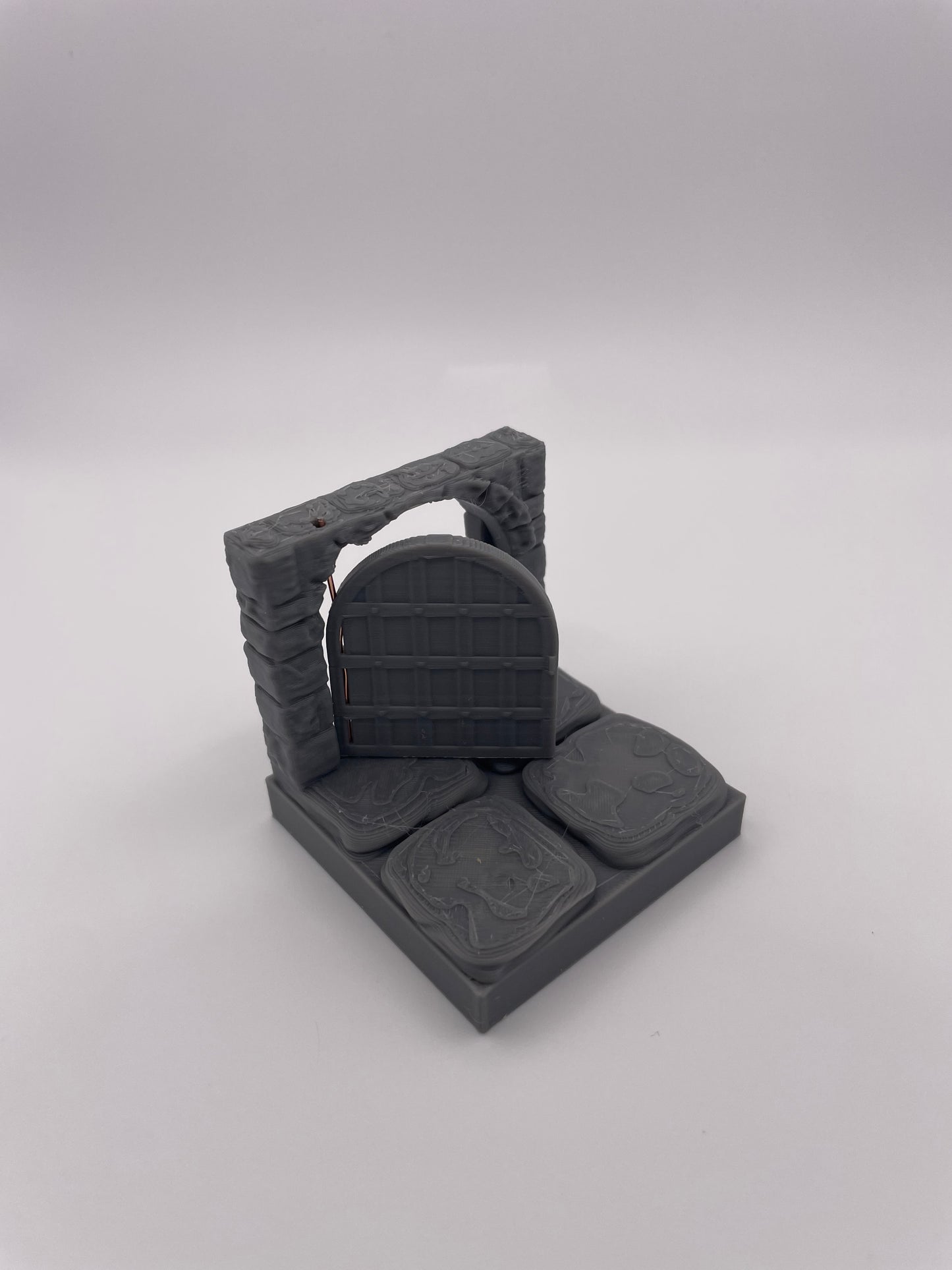 3D Printed Door Tile 2x2 for Tabletop Games