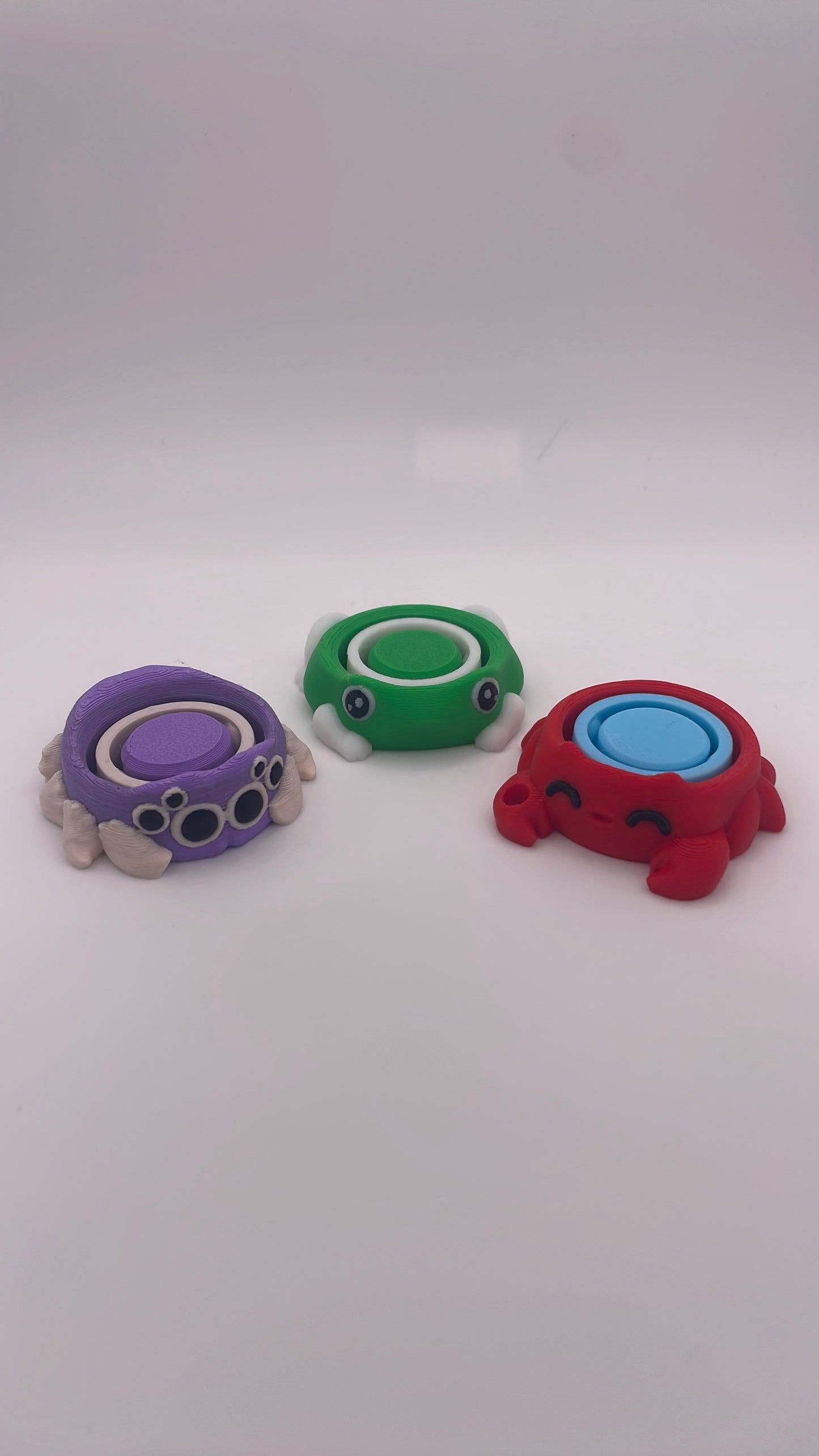 3D Printed Animal-Themed Gyro Spinners