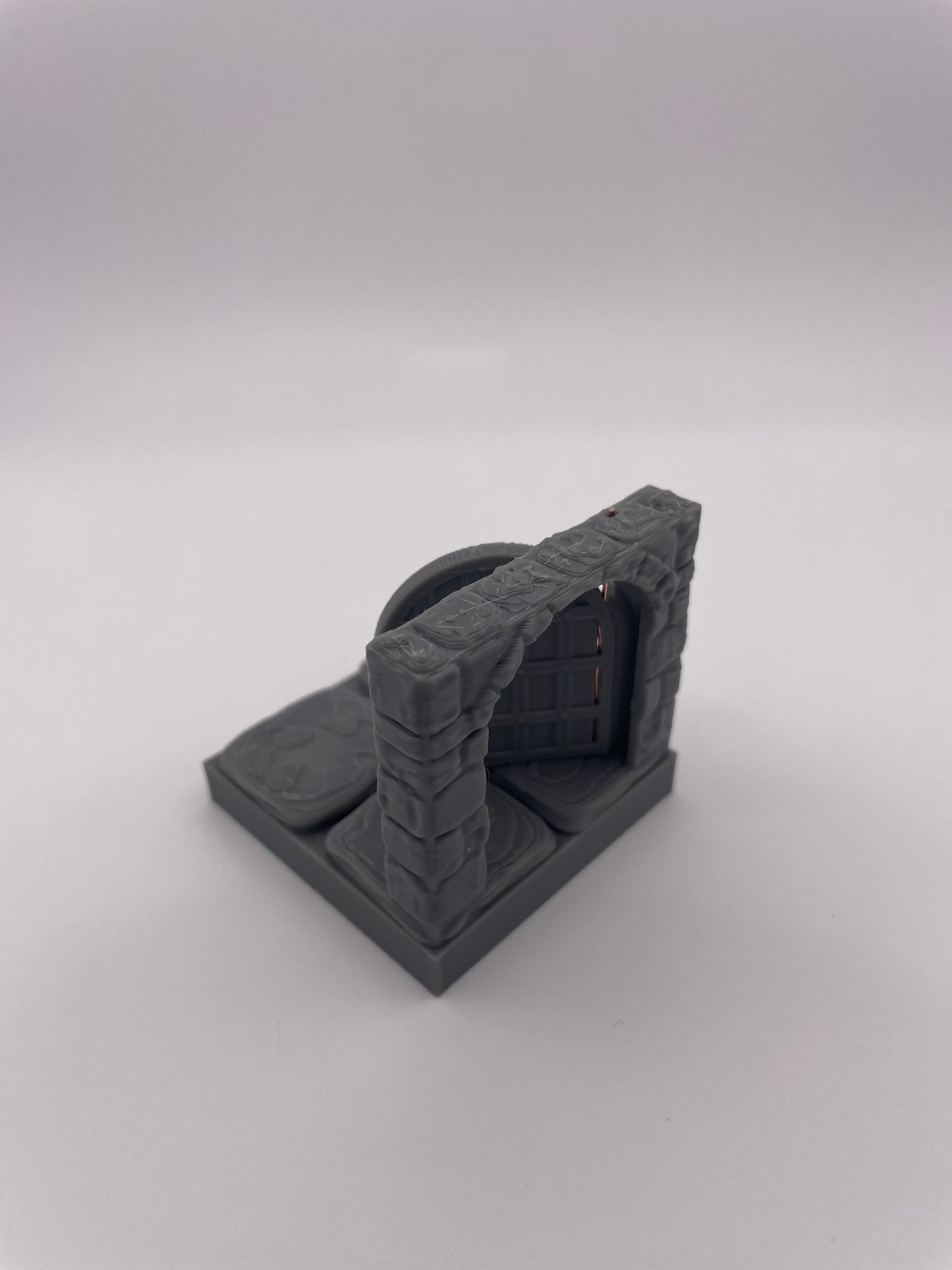 3D Printed Door Tile 2x2 for Tabletop Games