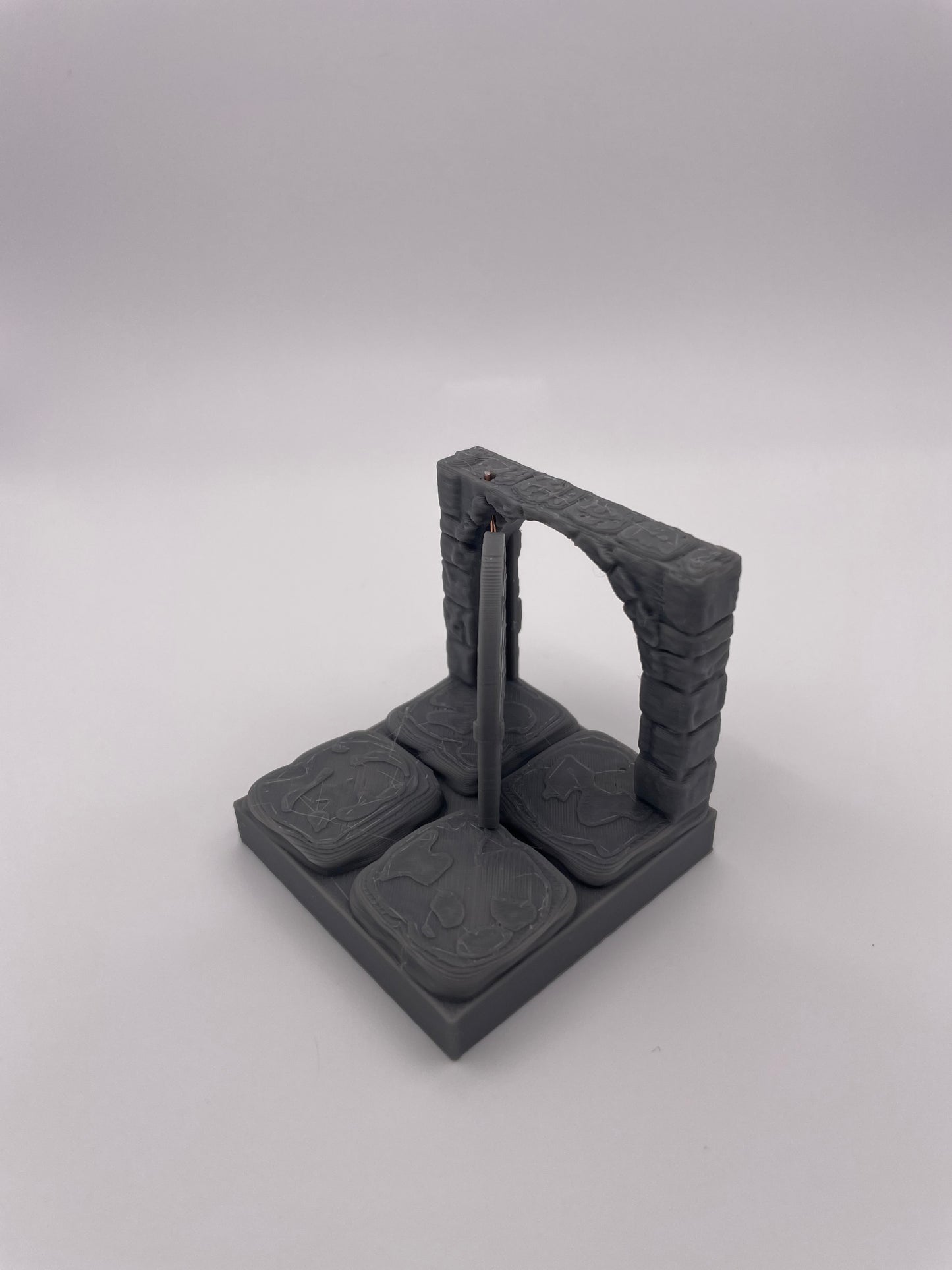 3D Printed Door Tile 2x2 for Tabletop Games