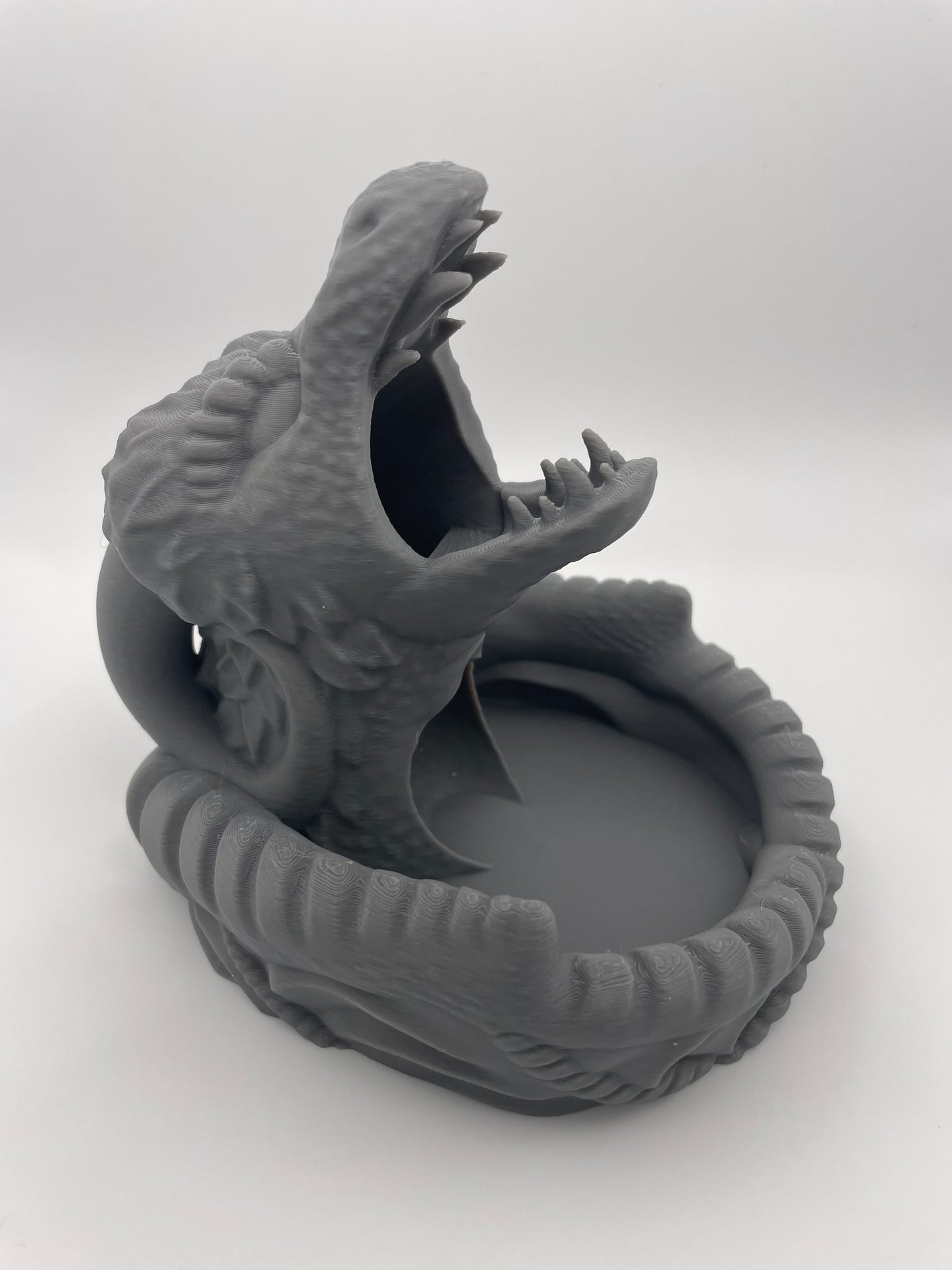 3D Printed Dragon Dice Tower