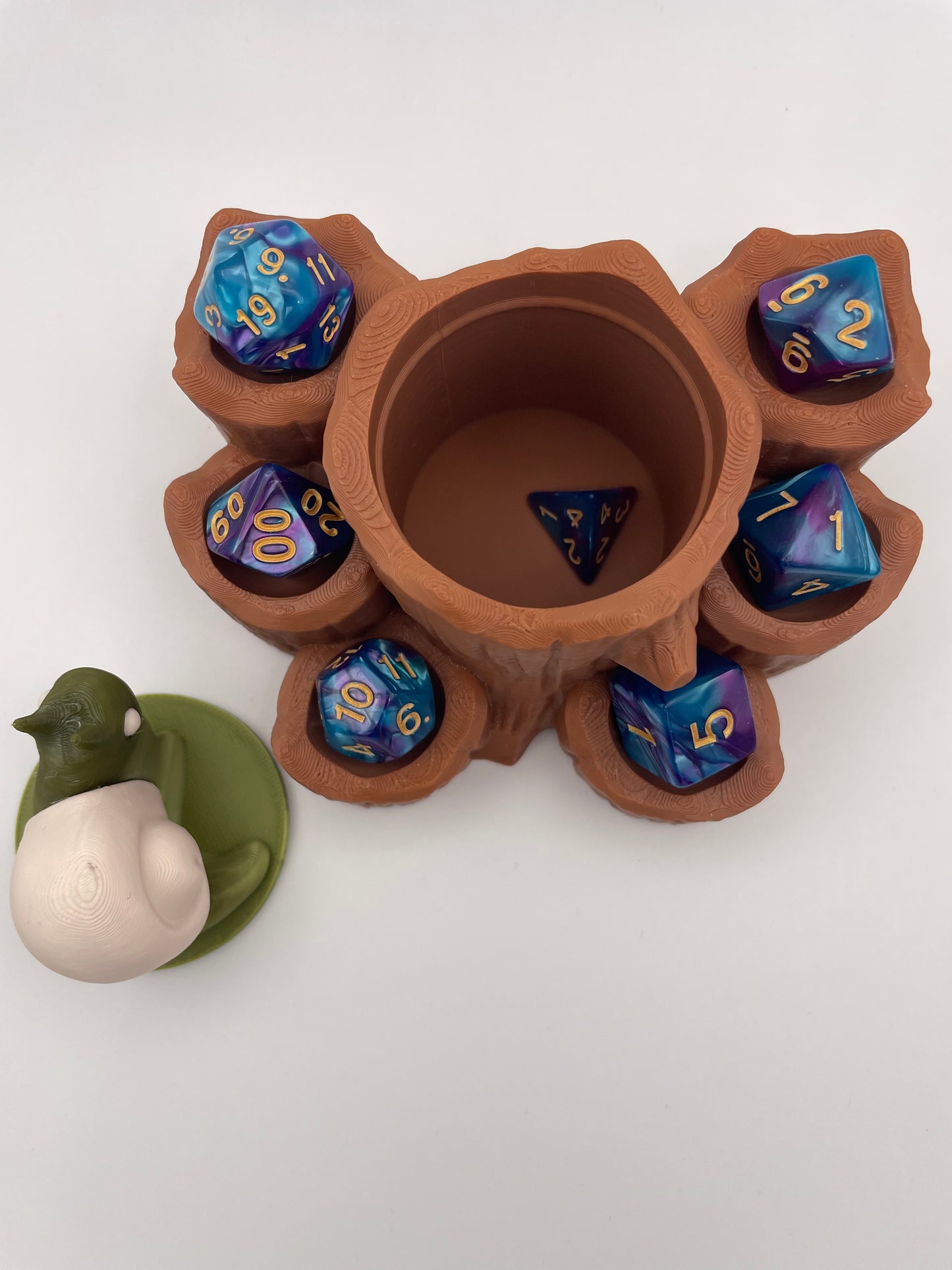 3D Printed Snail Dice Tower