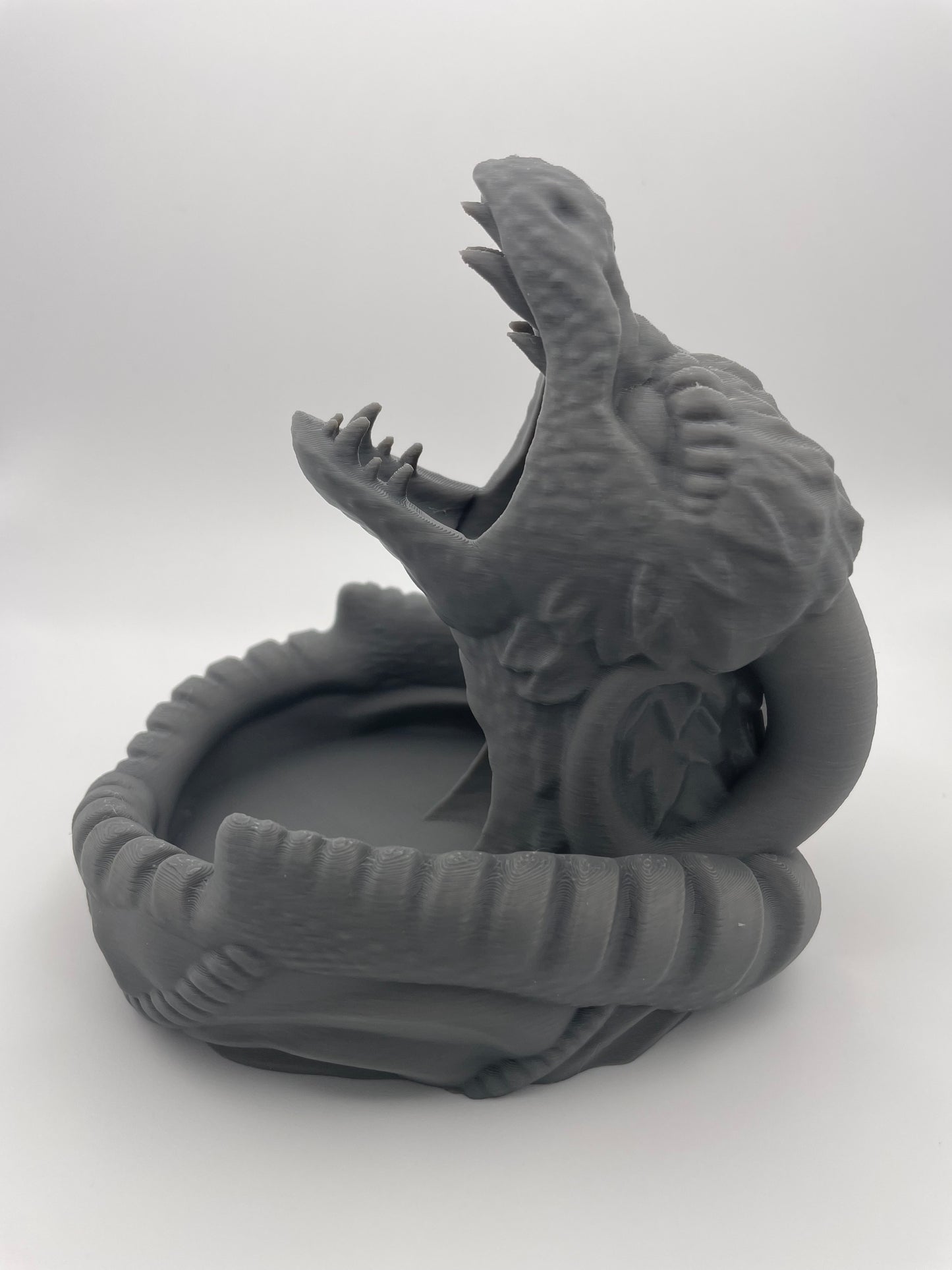 3D Printed Dragon Dice Tower