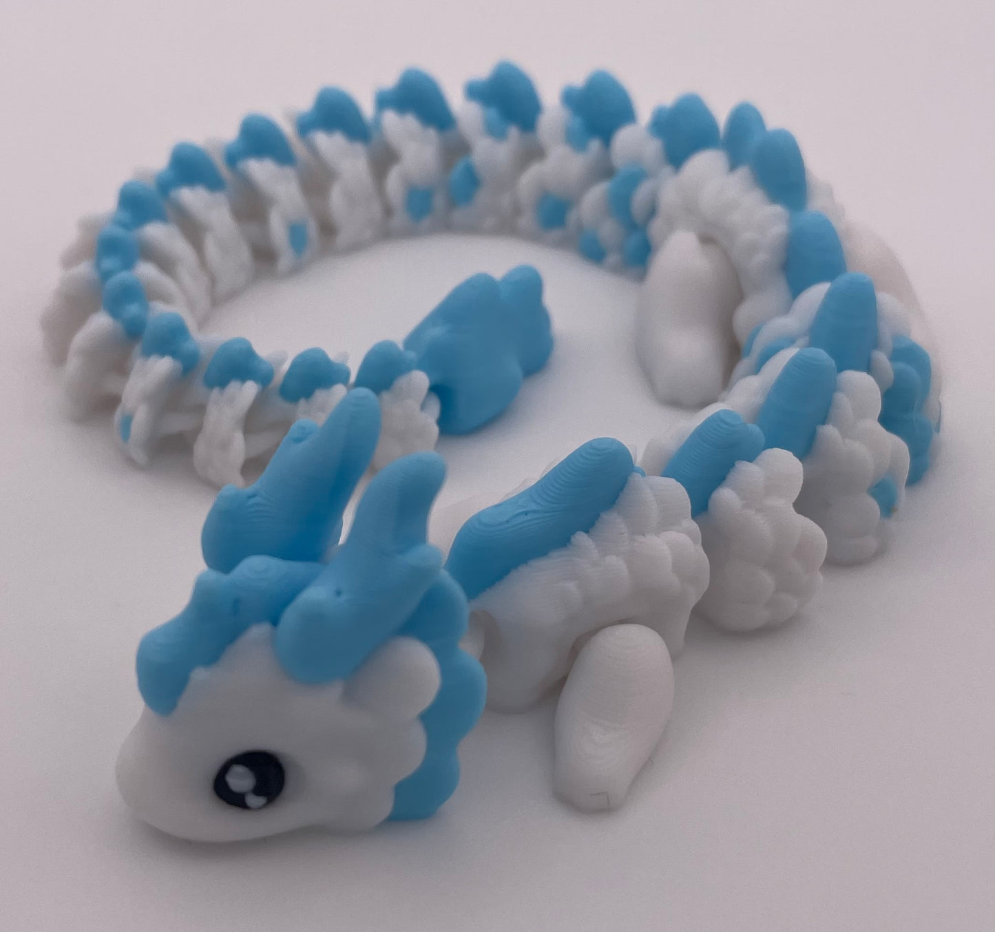 3D Printed Kaida Little Dragon (Multiple Colors: Pink, Blue, Green, Yellow, & More)