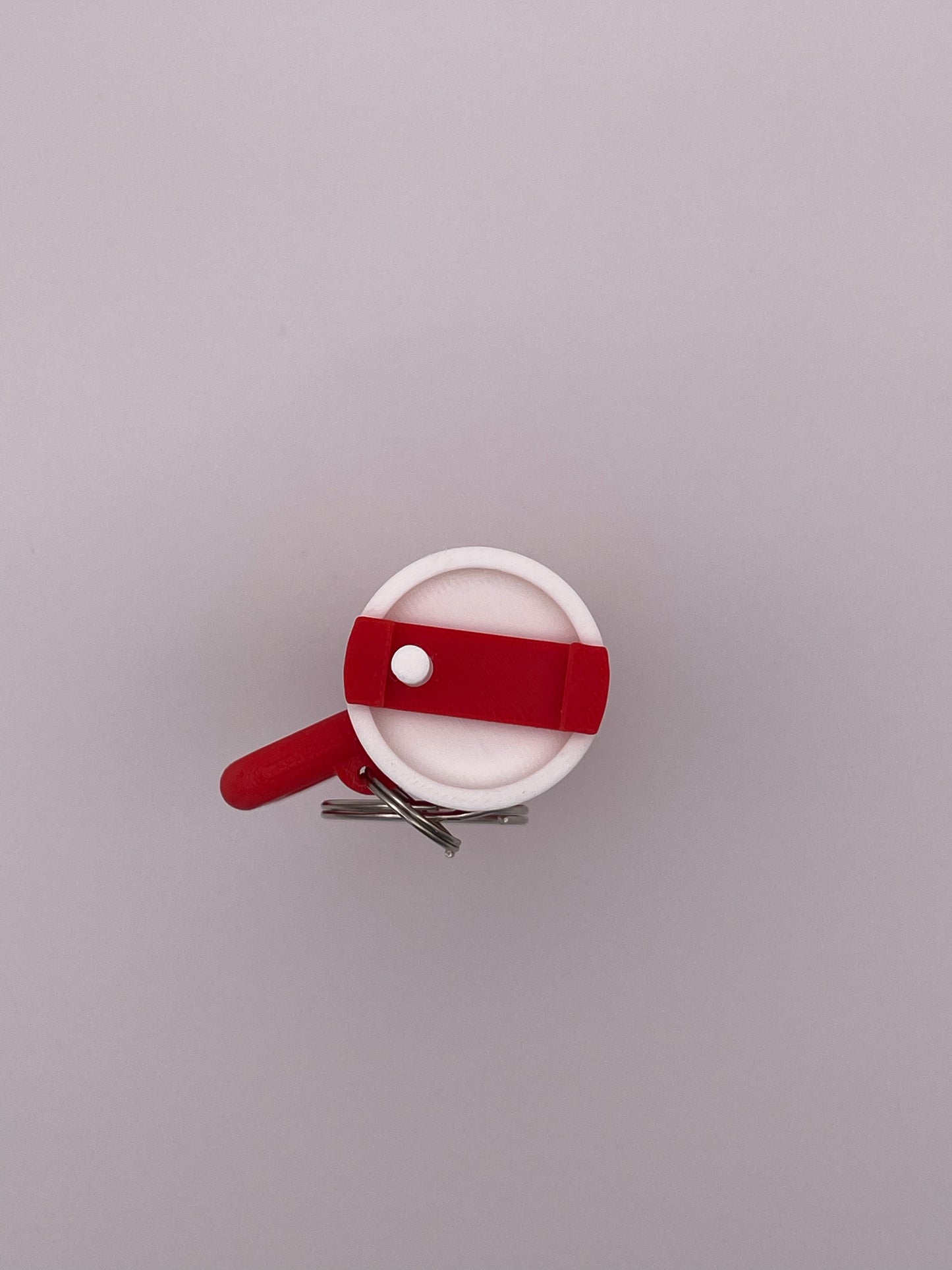 3D Printed Cup Keychain Accessory