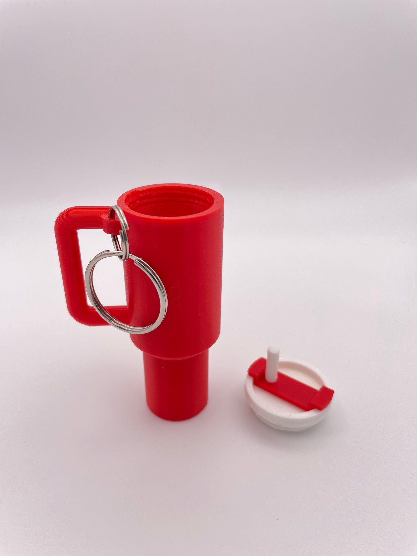 3D Printed Cup Keychain Accessory