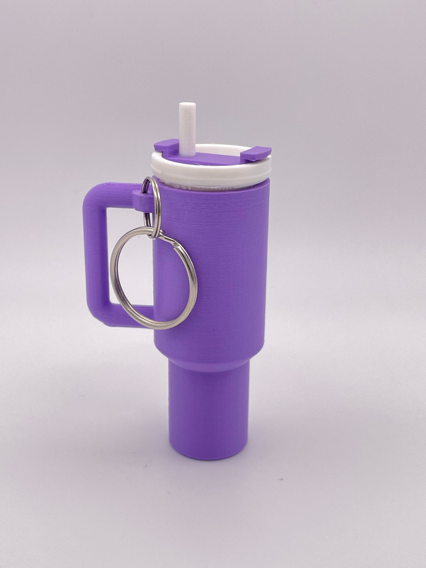 3D Printed Cup Keychain Accessory