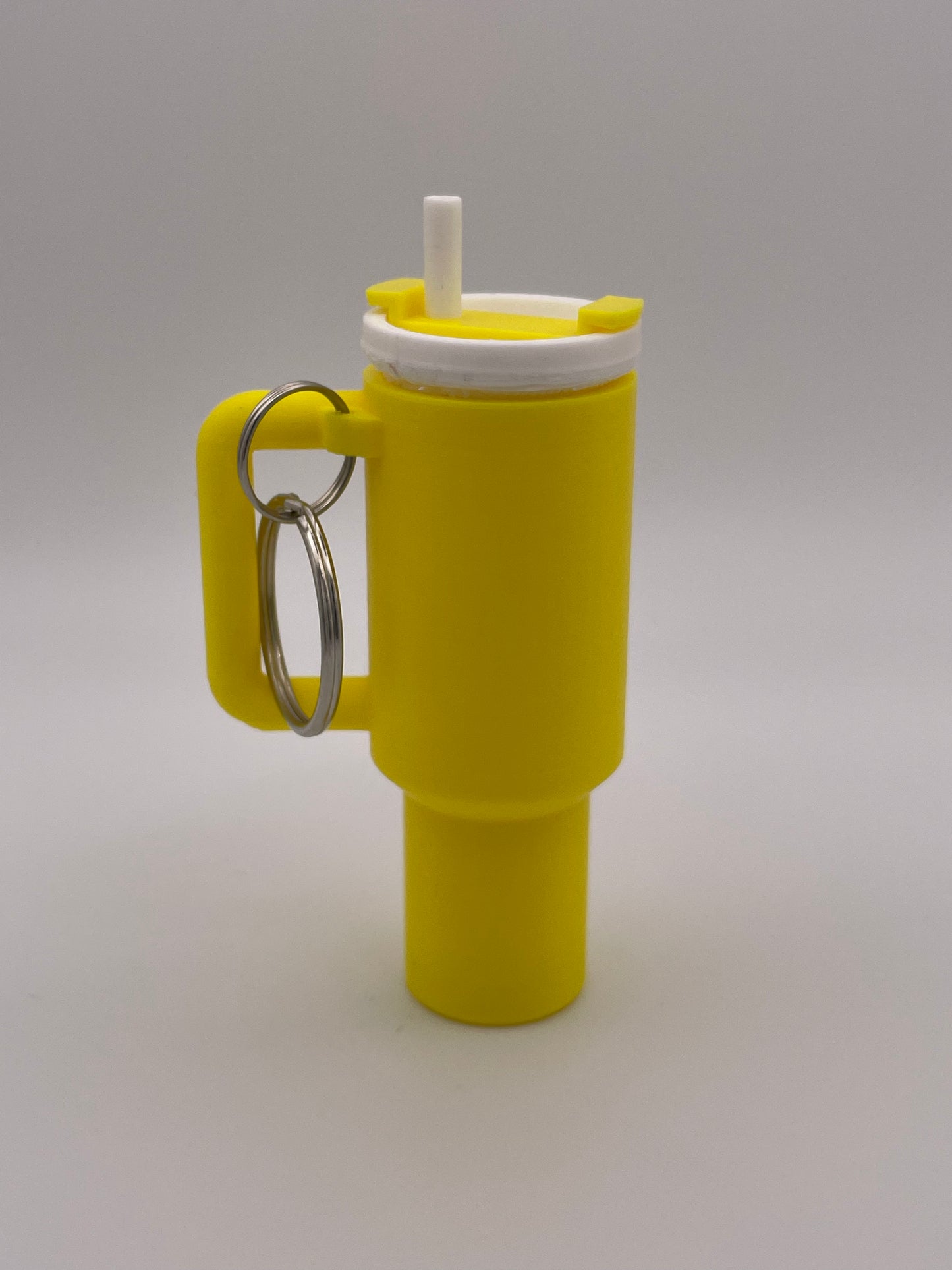 3D Printed Cup Keychain Accessory