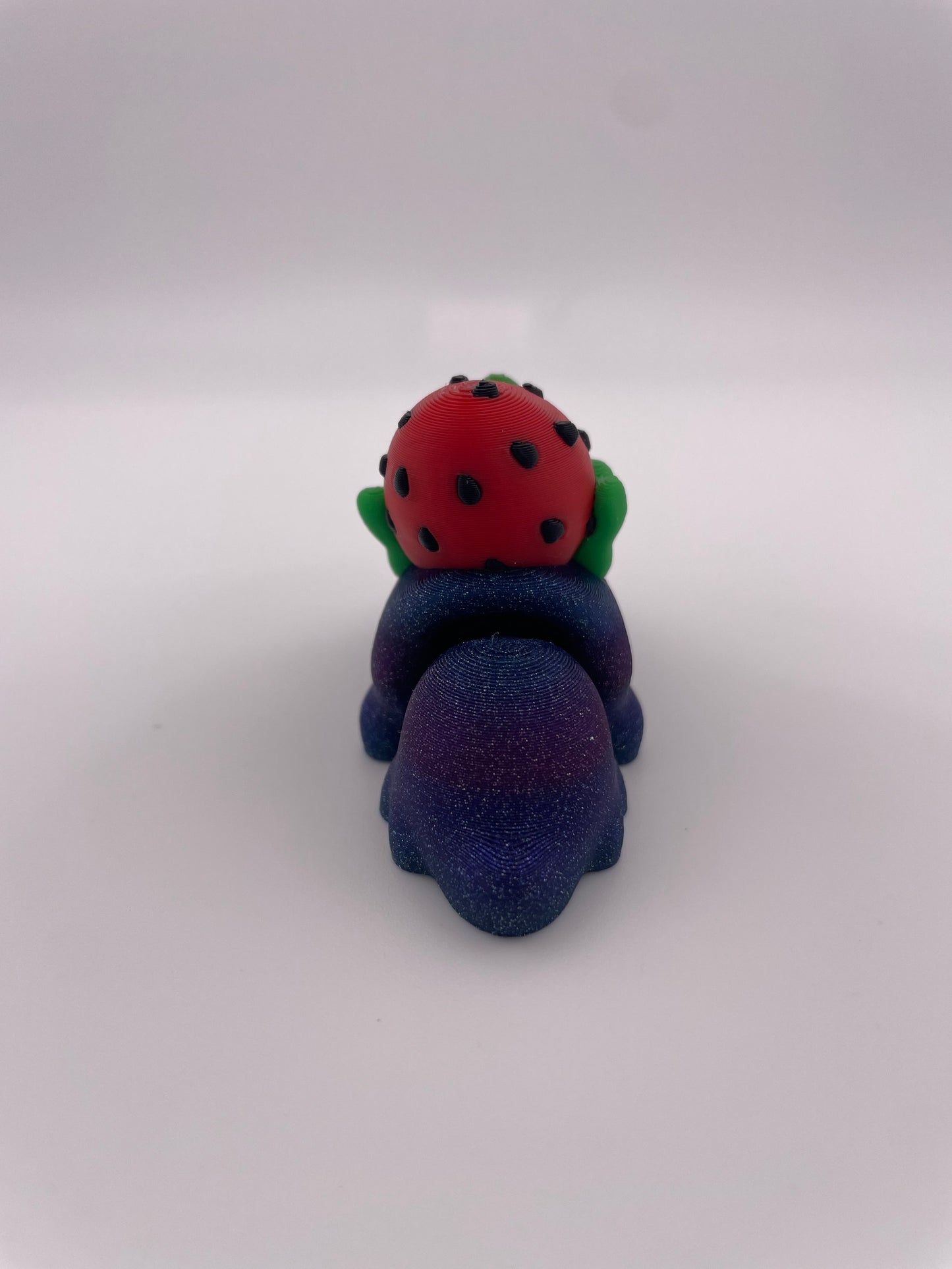 3D Printed Articulated Strawberry Snail Toy