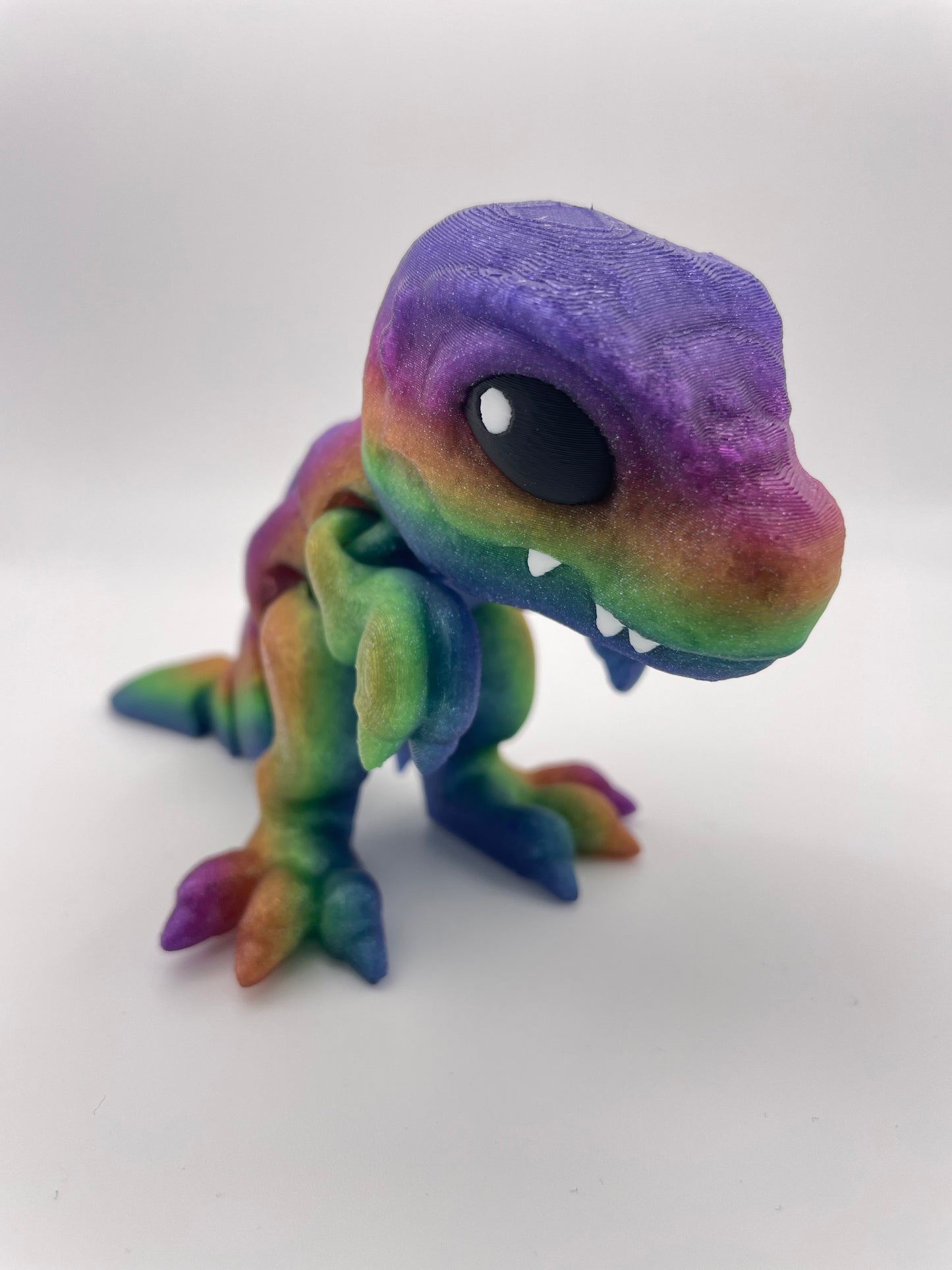 Rainbow Tiny T-Rex