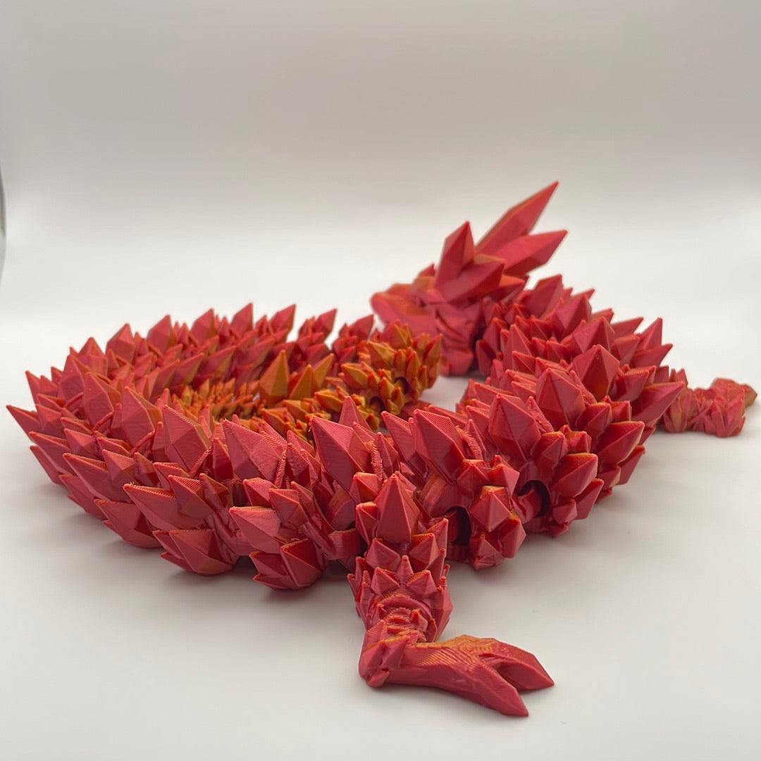 3D Printed Cinderwing Crystal Dragon Figurine – Jakes 3D Prints