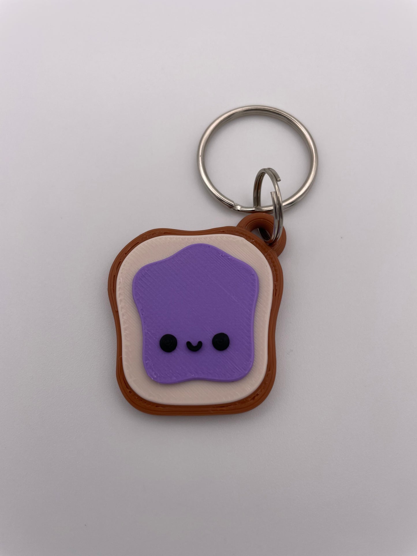 Jam and Bread Keychain