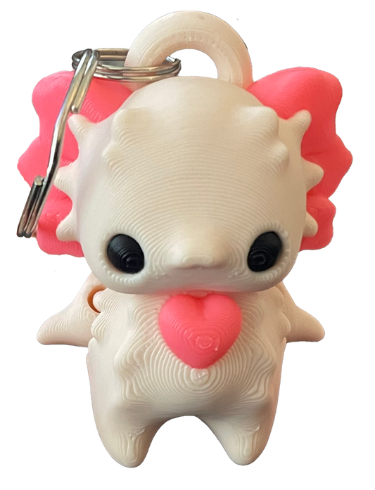 Axolotl Keychain